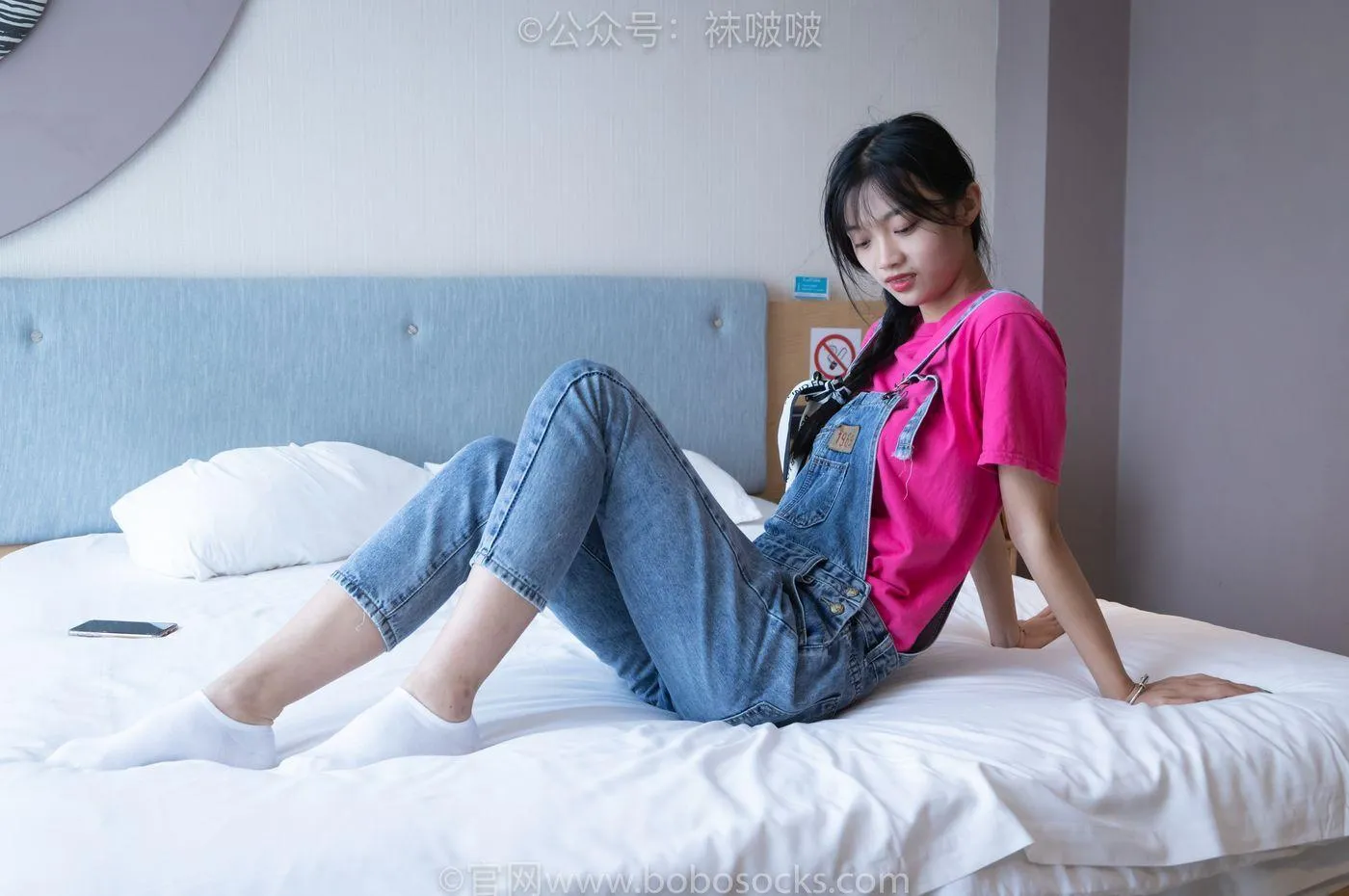 [BoBoSocks袜啵啵]NO.024 涵涵-板鞋、白棉袜、裸足 [134P]插图8